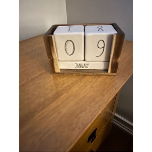 Rae Dunn Block Perpetual
Calendar - Picture 1 of 2